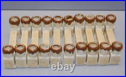 -10 Porte Couteaux Porte Bougies Art Deco Ceramique Camille Tharaud Limoges D