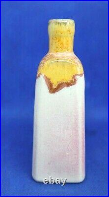 5 Flacon Bouteille Vase JACOBERT France Céramique Art Deco Alsace Bottle Flasche