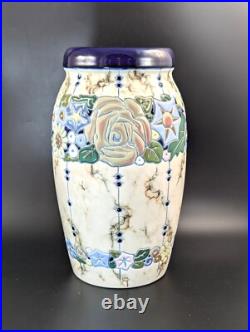 Amphora Céramique Vase En The Art Déco Style Fabriqué Tchécoslovaquie. 1920