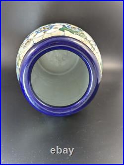 Amphora Céramique Vase En The Art Déco Style Fabriqué Tchécoslovaquie. 1920