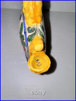 Ancien Vase Gourde en céramique Italienne monteluce Art Deco