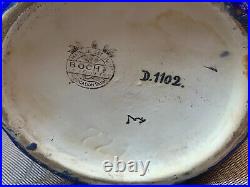 Ancien vase Art Déco en céramique de Belgique BOCH la louvière
