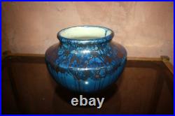 Ancien vase en Grès céramique signé Léon Pointu art déco 1879 1942
