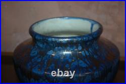 Ancien vase en Grès céramique signé Léon Pointu art déco 1879 1942