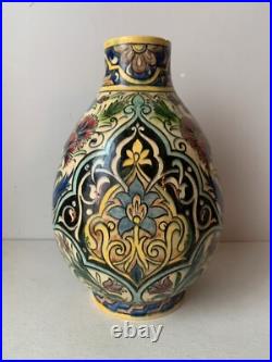 Ancien vase en céramique M. Petitjean Alger 1930