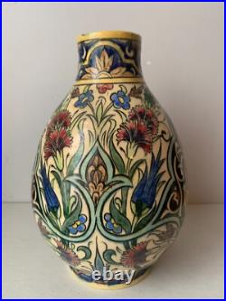 Ancien vase en céramique M. Petitjean Alger 1930