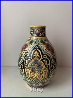 Ancien vase en céramique M. Petitjean Alger 1930