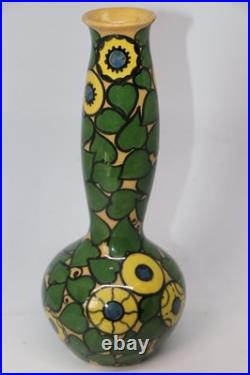 Ancien vase en céramique art deco sipla roma italy années 30
