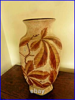 Ancienne et grande paire de vase Art Déco 1920 signé A DUBOIS