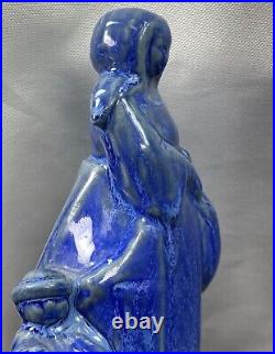 Annie Mouroux Rare Sculpture Art Deco Ceramique Bretonne Signee Quimper Sèvres Annie Mouroux Rare Sculpture Art Deco Ceramique Bretonne Signee Quimper Sèvres