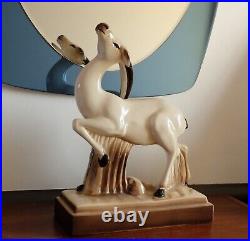 Antilope French Ceramique Epoque Art Deco Charles Lemanceau