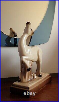 Antilope French Ceramique Epoque Art Deco Charles Lemanceau