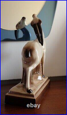 Antilope French Ceramique Epoque Art Deco Charles Lemanceau