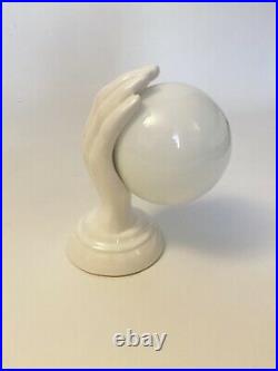 Applique Modernist Sconce Main Hand Céramique années 70 80 art deco Ceramic Lamp