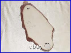 Art Déco Céramique Madonna Avec Enfant Jésus Coloré