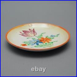 Art Déco Rosenthal Céramique Coquille + 3 Assiette Peintre F. R. 1.149 Loh