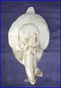 Art Déco, céramique, faïence sculpture oiseau de mer circa 1920