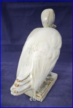 Art Déco, céramique, faïence sculpture oiseau de mer circa 1920