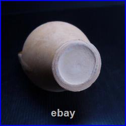 Art déco poterie amphore bouteille céramique terre cuite fait main Italie N7551