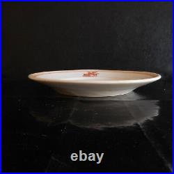 Assiette céramique porcelaine HV MM LIMOGES Art Déco Design XXe France N3178