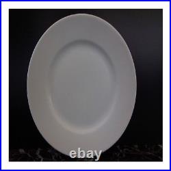 Assiette ronde plate céramique porcelaine Melun CP Art Déco PN France N127