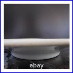 Assiette ronde plate céramique porcelaine Melun CP Art Déco PN France N127