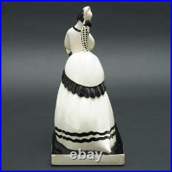 Atelier Primavera Longwy France Art Déco Figurine en Céramique Femme 7243 Claude Atelier Primavera Longwy France Art Déco Figurine en Céramique Femme 7243 Claude