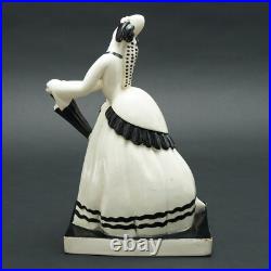 Atelier Primavera Longwy France Art Déco Figurine en Céramique Femme 7243 Claude Atelier Primavera Longwy France Art Déco Figurine en Céramique Femme 7243 Claude