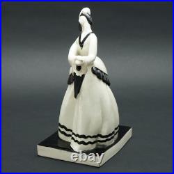 Atelier Primavera Longwy France Art Déco Figurine en Céramique Femme 7243 Claude