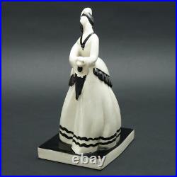Atelier Primavera Longwy France Art Déco Figurine en Céramique Femme 7243 Claude Atelier Primavera Longwy France Art Déco Figurine en Céramique Femme 7243 Claude