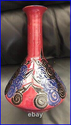 Beau vase céramique art deco 1930 LA MAITRISE ADNET