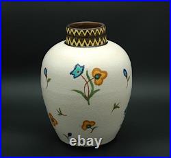 Beau vase en céramique Louis DAGE période Art Déco Excellent état