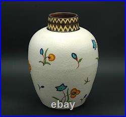 Beau vase en céramique Louis DAGE période Art Déco Excellent état