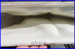 Belle Céramique Craquelée 44,5 cm Lemanceau Biche Blanche Art Déco Saint Clément