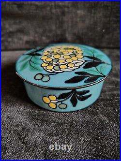 Bonbonnière Manufacture De Sèvres Art Déco Décor De PAUL CHARLEMAGNE. 1892-1972