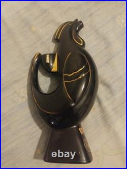 Bouteille céramique époque art déco Liqueur D'or Paul Garnier Enghien 1920