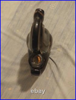 Bouteille céramique époque art déco Liqueur D'or Paul Garnier Enghien 1920