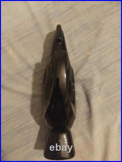 Bouteille céramique époque art déco Liqueur D'or Paul Garnier Enghien 1920