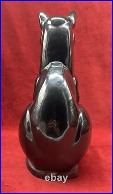 Cat Katze Chat Lemanceau Sculpture Statue Objets Animal Craquele Art Deco 1930