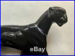 Ceramique Animaliere Panthere Epoque Art Deco Charles Lemenceau St-clement