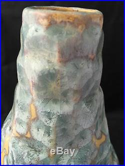 Céramique Vase Irisée Art Déco Iridescent ceramic 1930 Travail Français