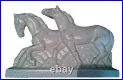 Céramique craquelée art déco