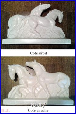 Céramique craquelée art déco