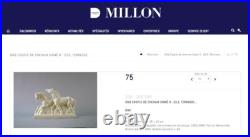 Céramique craquelée art déco