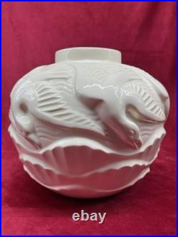 Charles Catteau Vase Craquele 1125 Art Deco Boch Freres La Louviere Keramis 1930 Charles Catteau Vase Craquele 1125 Art Deco Boch Freres La Louviere Keramis 1930