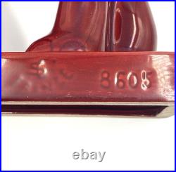 Charles Lemanceau Statue Faïence Saint-Clément Éléphants Art Deco Hauteur 30cm