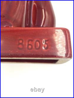 Charles Lemanceau Statue Faïence Saint-Clément Éléphants Art Deco Hauteur 30cm