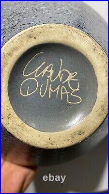 Claude Dumas Vase Ceramique 1980