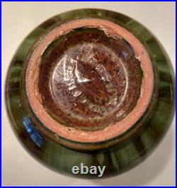 Clément Massier, vase céramique art déco, art nouveau vers 1900 signé