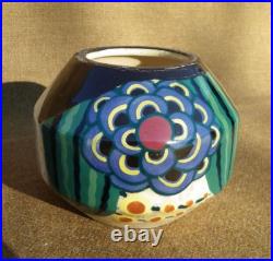 D'argyl Vase Art Déco En Céramique